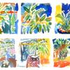 6 Panels of Houseplants
watercolor
48" x 36"
$600