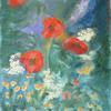 Poppies & Delphiniu,s
private collection