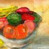Tomatoes in Bowl
watercolor
12" x 7"
$90